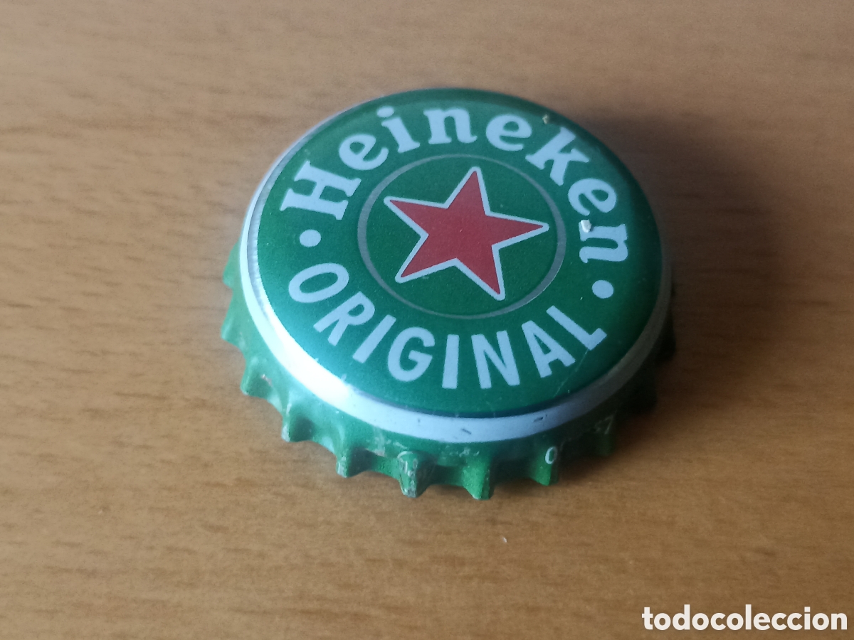 Coleccionismo de cervezas: Chapa cerveza Heineken Original - Pedido m&iacute;nimo 3&euro;