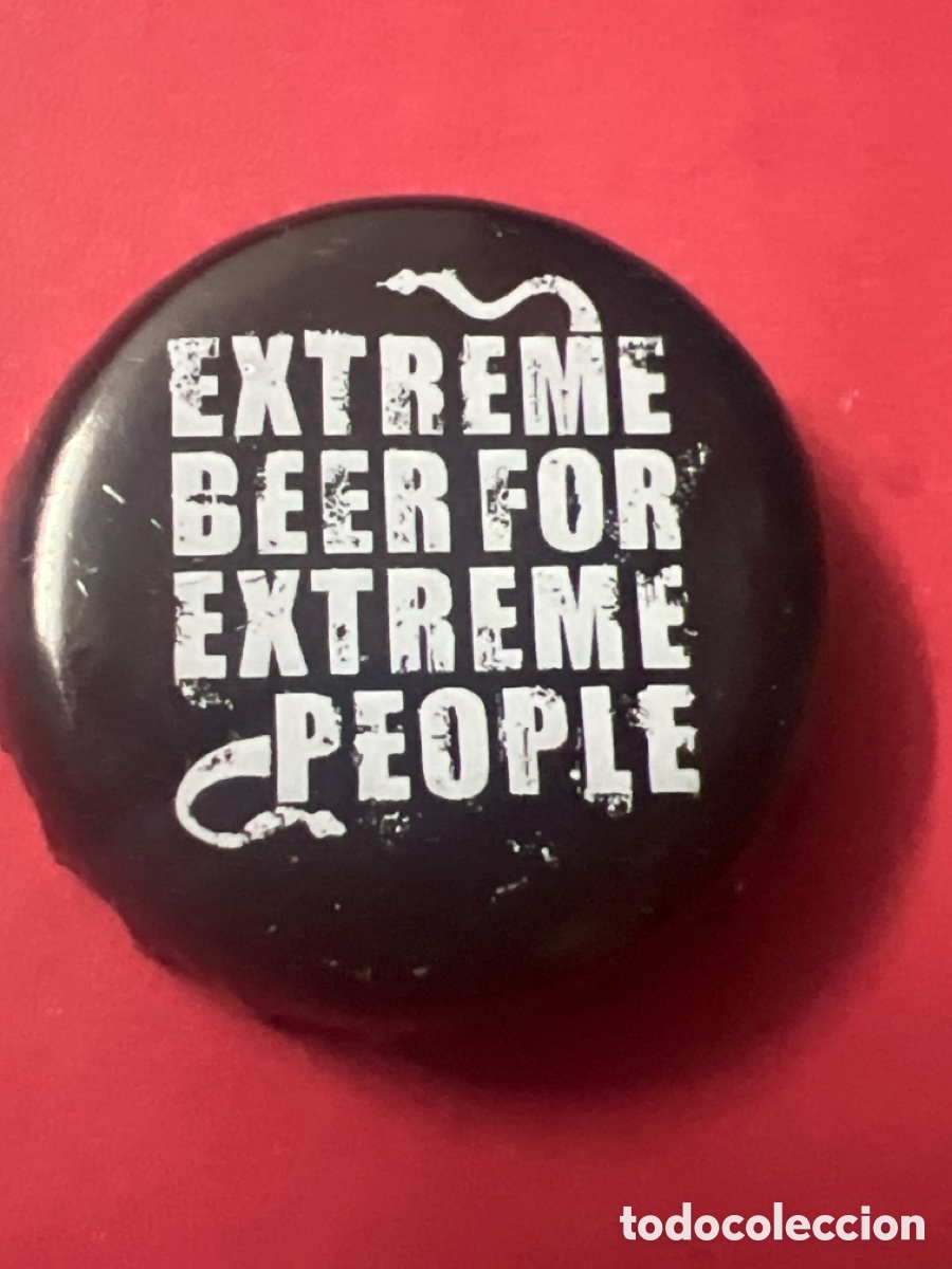 Coleccionismo de cervezas: T4/X137/A3. CHAPA CERVEZA - ESPA&Ntilde;A - EXTREME BEER FOR EXTREME PEOPLE