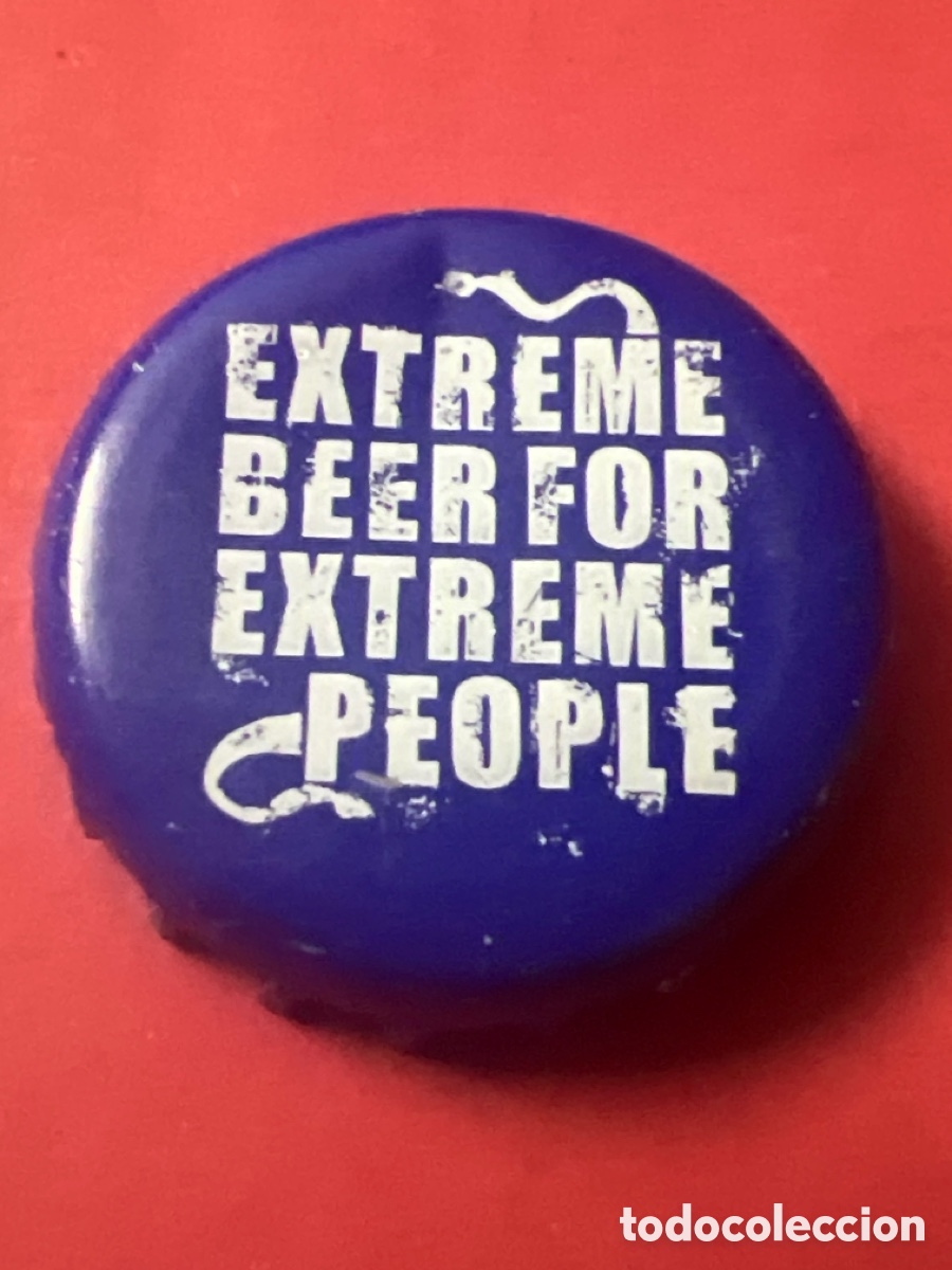 Coleccionismo de cervezas: T4/X137/B6. CHAPA CERVEZA - ESPA&Ntilde;A - EXTREME BEER FOR EXTREME PEOPLE