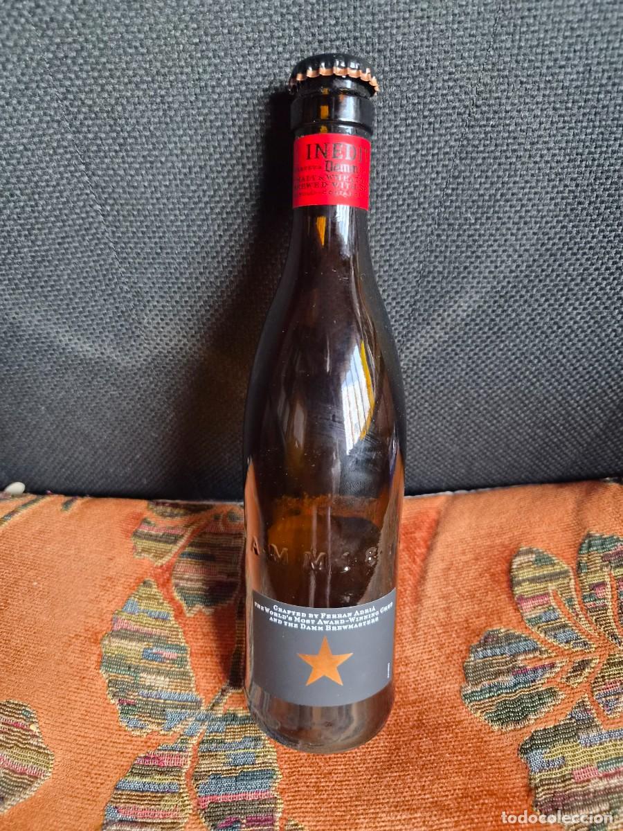 Coleccionismo de cervezas: BOTELLA CERVEZA VACIA INDEDIT DAMM - Foto 1