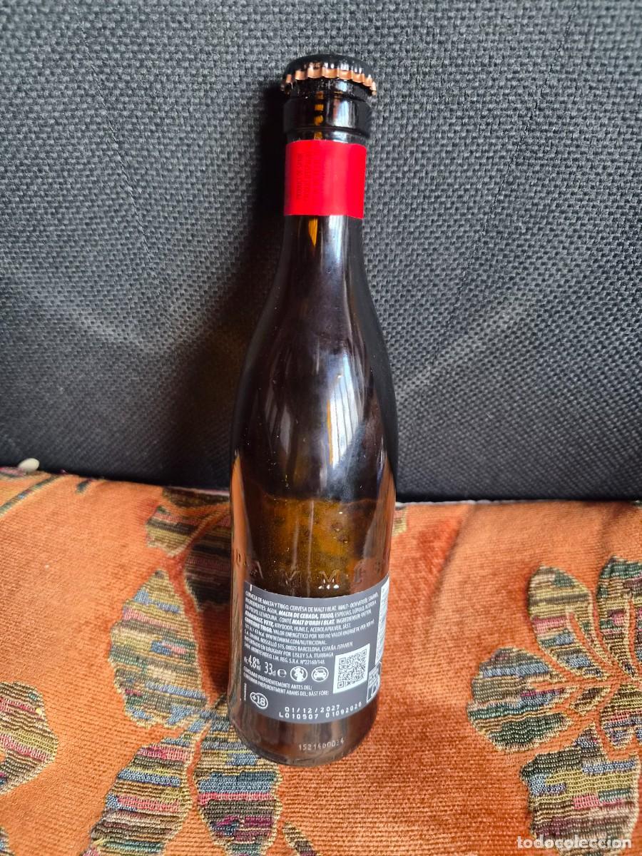 Coleccionismo de cervezas: BOTELLA CERVEZA VACIA INDEDIT DAMM - Foto 2