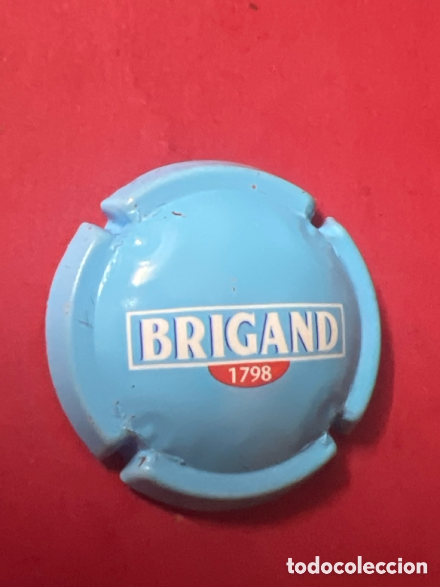 Coleccionismo de cervezas: J44. CHAPA CERVEZA - BRIGAND - 1/4.