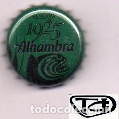 Coleccionismo de cervezas: chapa - cerveza - ESPA&Ntilde;A - Alhambra Reserva 1925