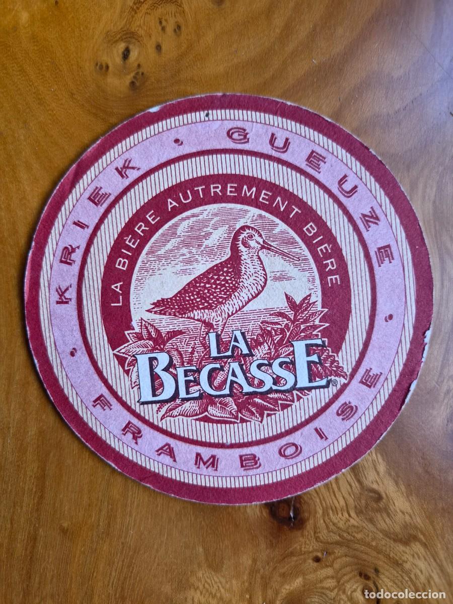 Coleccionismo de cervezas: POSAVASOS CERVEZA LA BECASSEV- FRANCIA