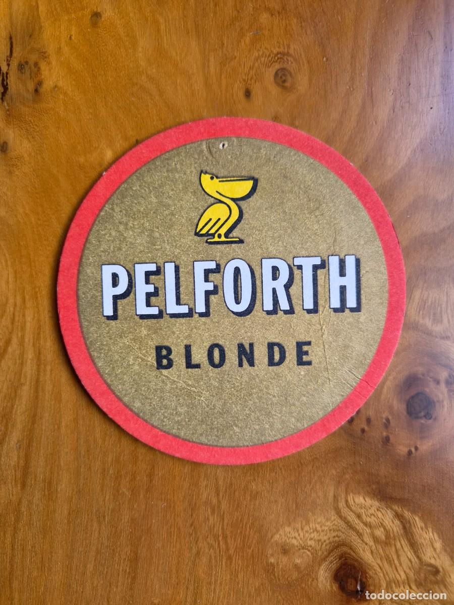 Coleccionismo de cervezas: POSAVASOS CERVEZA PELFORTH BLONDE