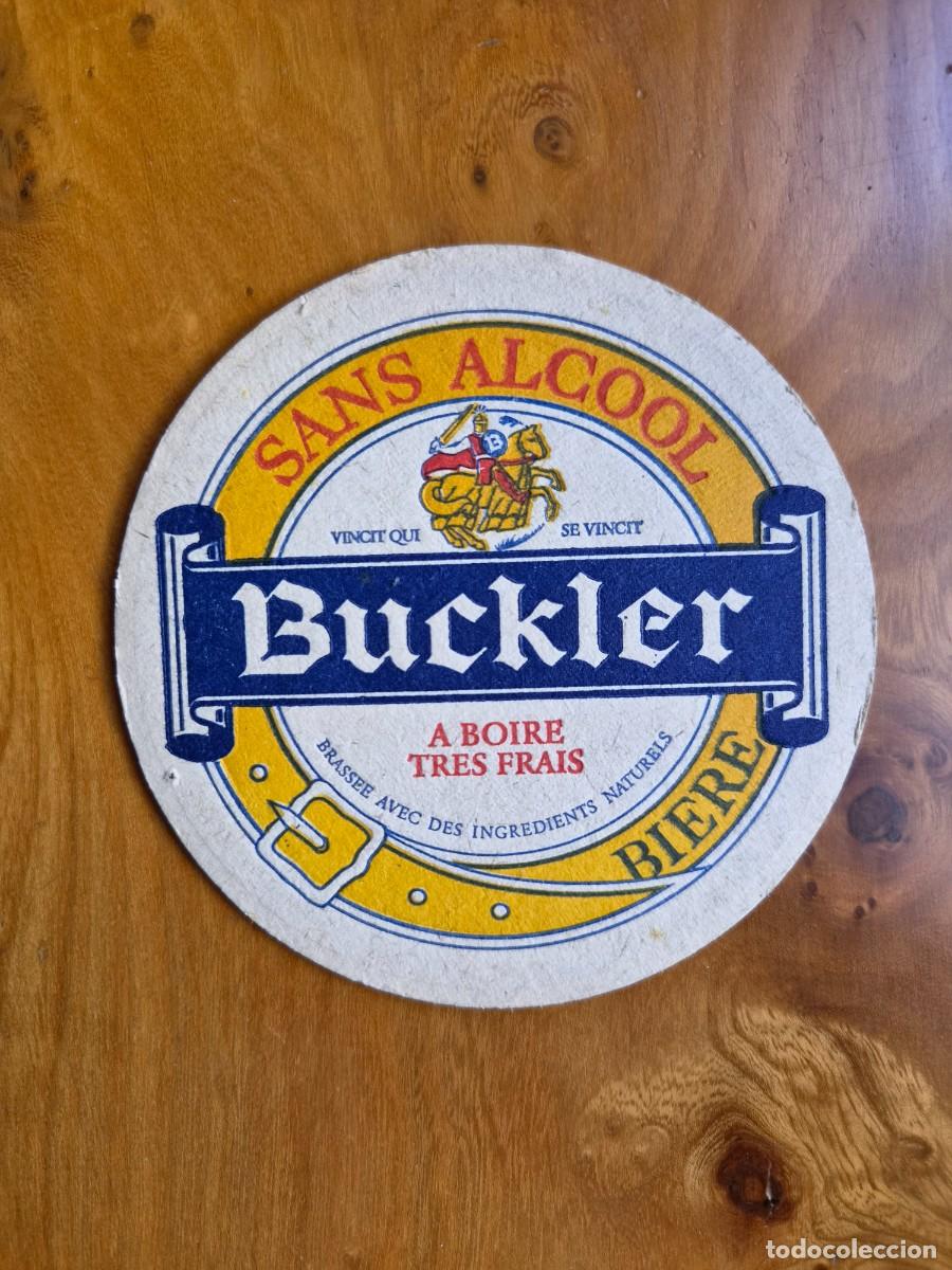 Coleccionismo de cervezas: POSAVASOS CERVEZA BUCKLER - FRANCIA
