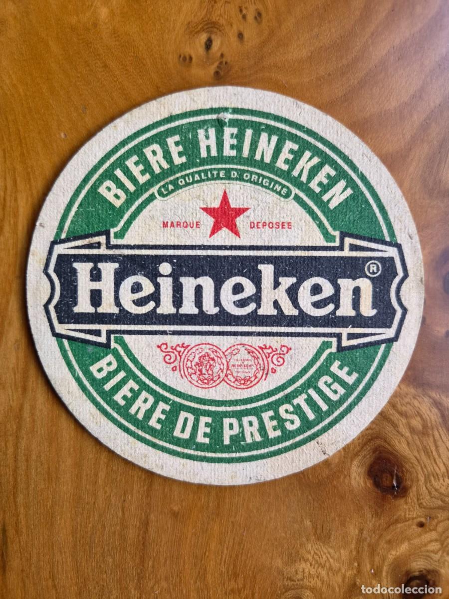 Coleccionismo de cervezas: POSAVASOS CERVEZA HEINEKEN - FRANCIA