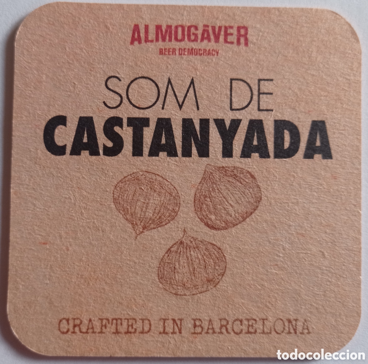Coleccionismo de cervezas: POSAVASO CERVEZA ARTESANA