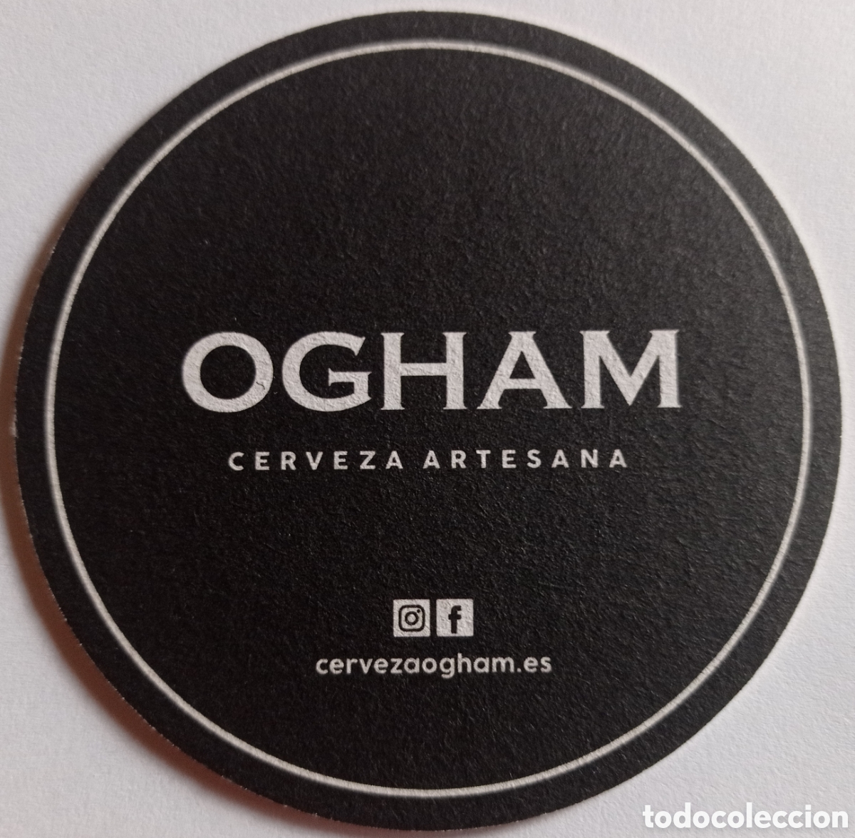 Coleccionismo de cervezas: POSAVASO CERVEZA ARTESANA