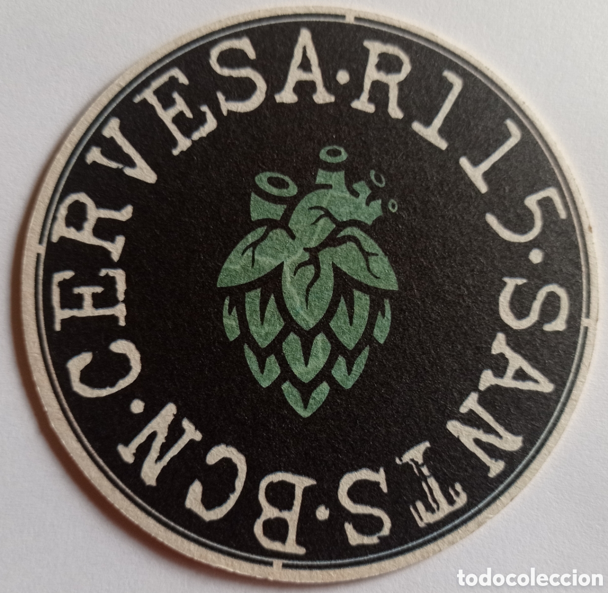Coleccionismo de cervezas: POSAVASO CERVEZA ARTESANA