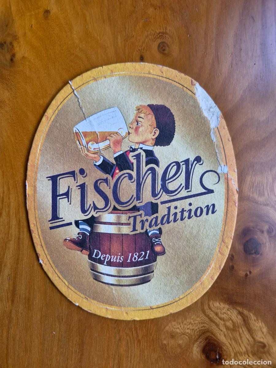 Coleccionismo de cervezas: POSAVASOS CERVEZA FISCHER TRADITION