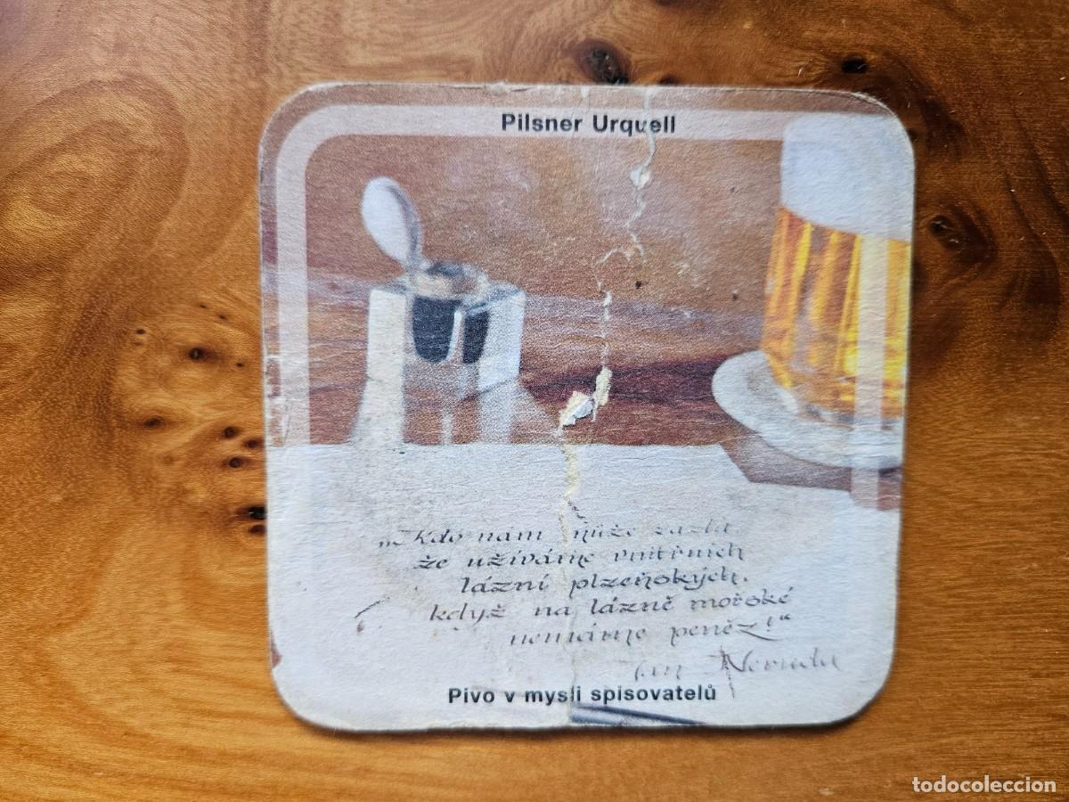 Coleccionismo de cervezas: POSAVASOS CERVEZA PILSNER URQUELL