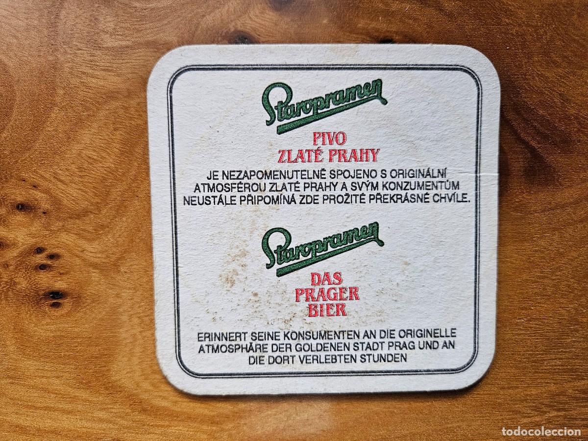 Coleccionismo de cervezas: POSAVASOS CERVEZA STAROPRAMEN - REP. CHECA