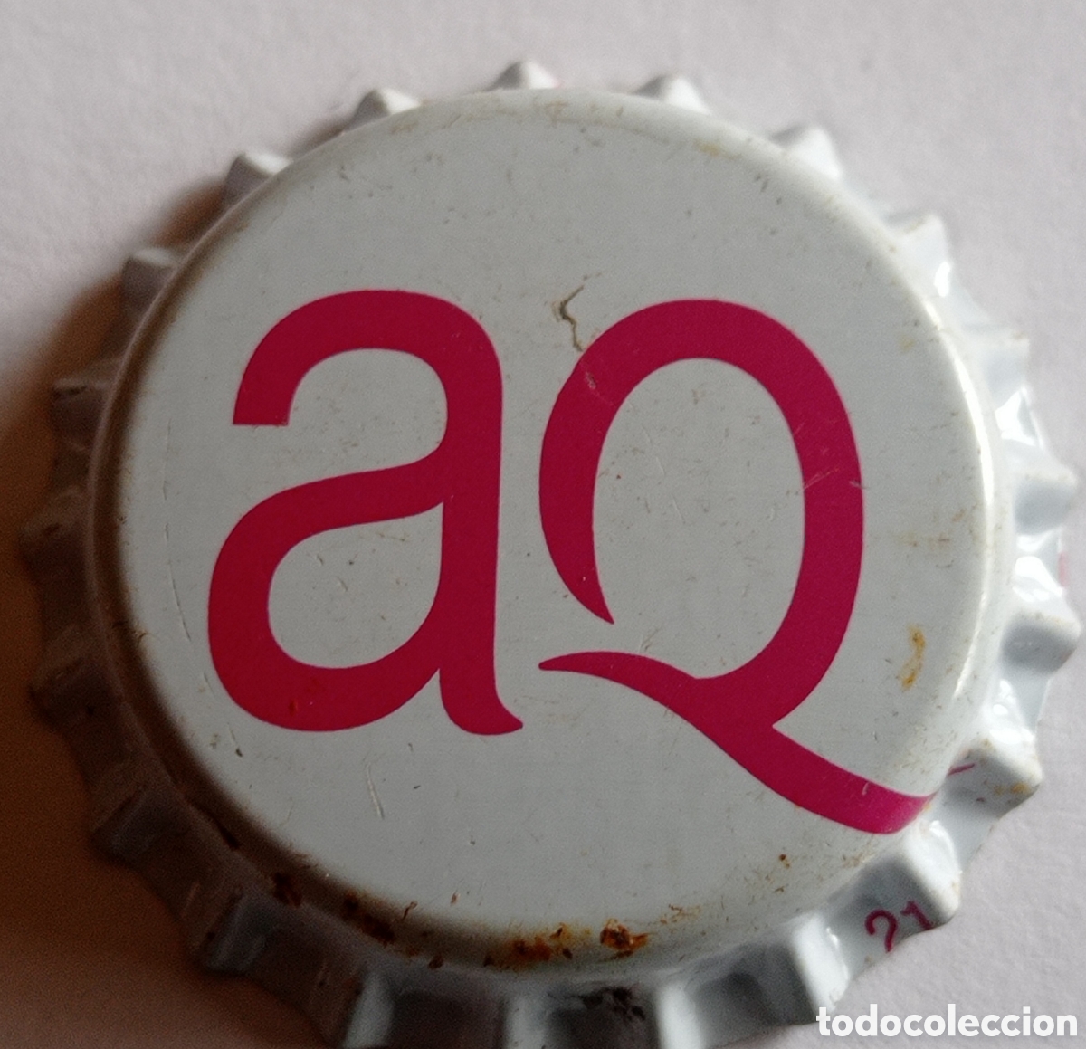 Coleccionismo de cervezas: TAP&Oacute;N CORONA DE AGUA