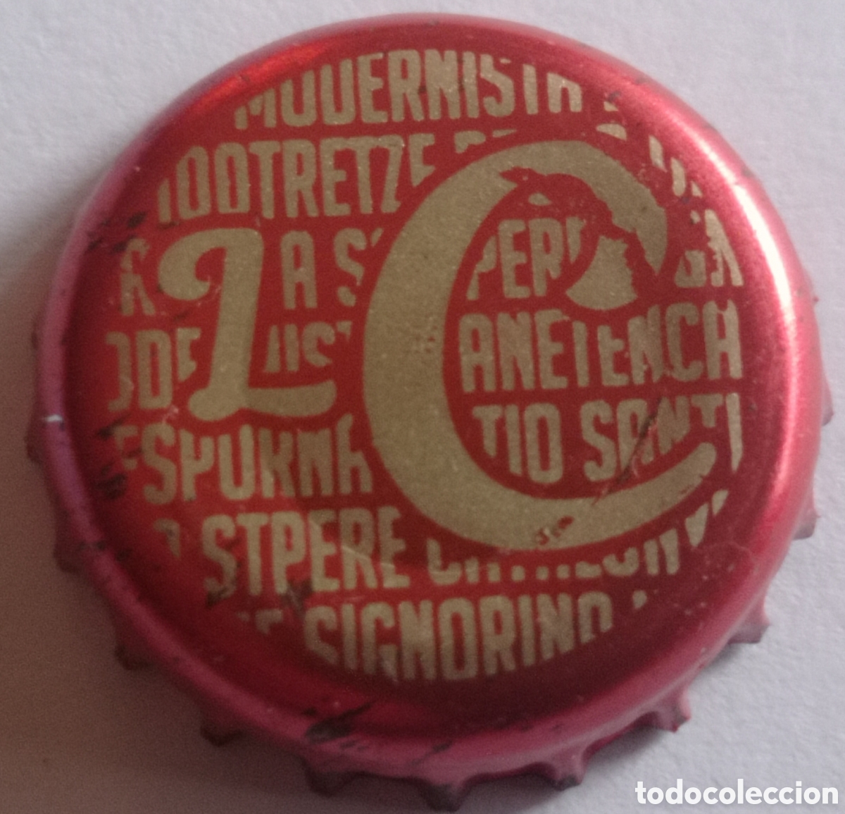 Coleccionismo de cervezas: TAP&Oacute;N CORONA CERVEZA ARTESANA