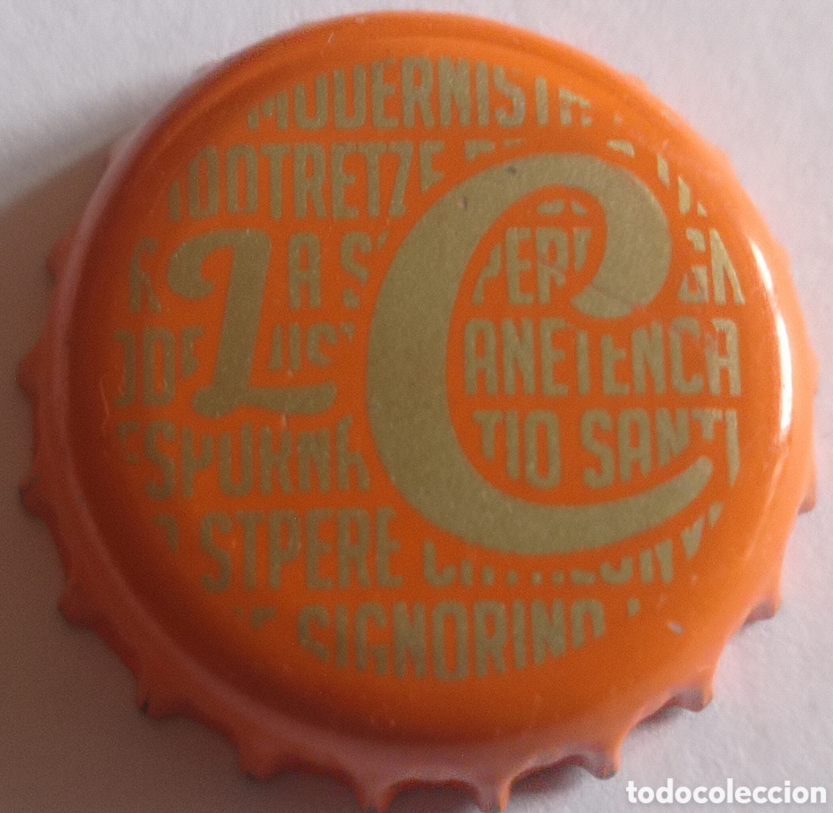 Coleccionismo de cervezas: TAP&Oacute;N CORONA CERVEZA ARTESANA