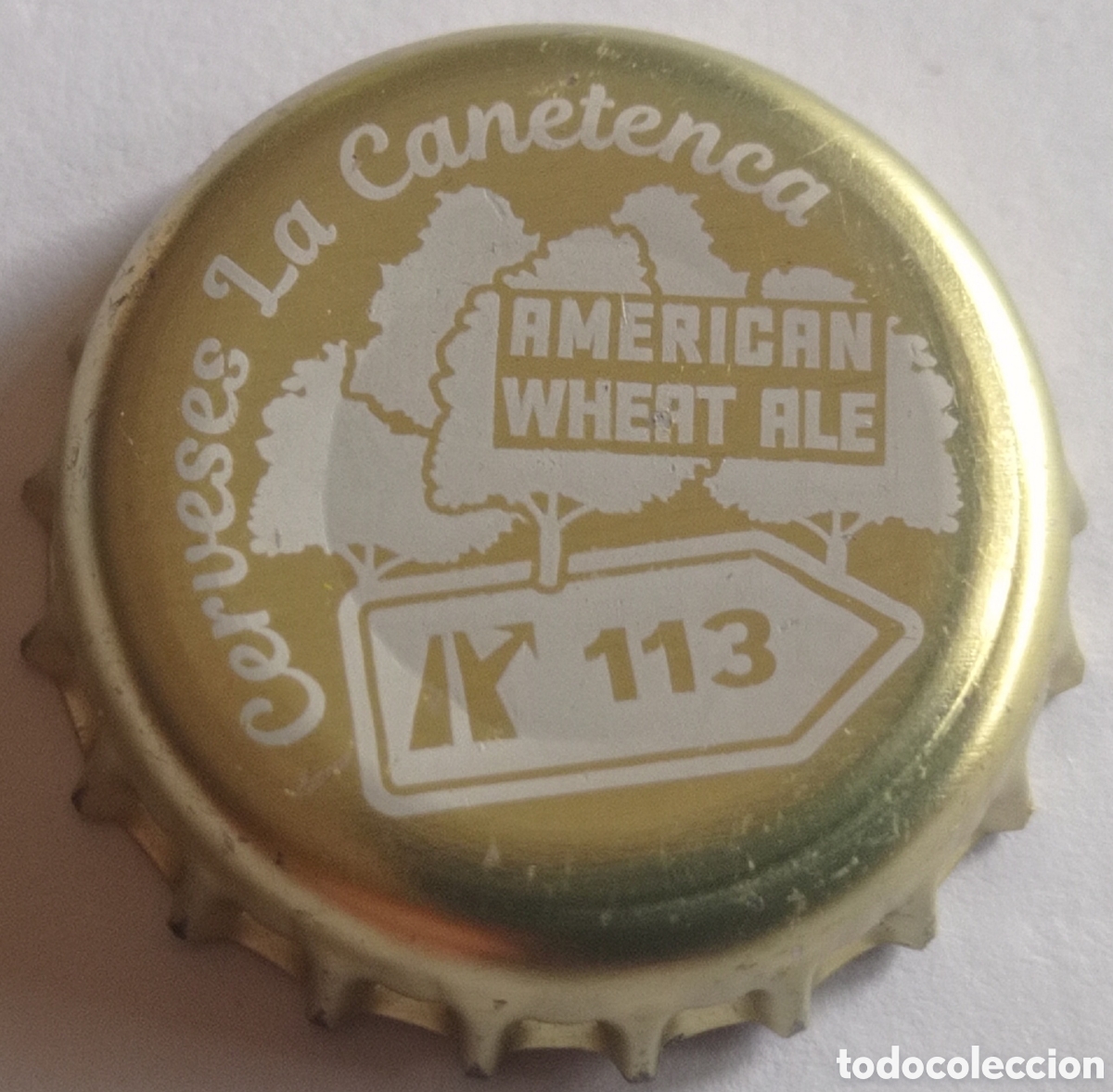 Coleccionismo de cervezas: TAP&Oacute;N CORONA CERVEZA ARTESANA