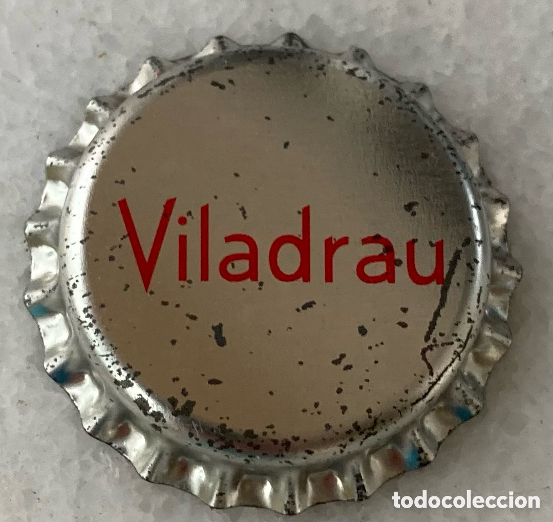 Coleccionismo de cervezas: TAP&Oacute;N CORONA BOTTLE CAP TAPPI EAU ACQUA CAPSULE CHAPA AGUA VILADRAU(2).GIRONA.--LOTE N.829--CARMANJ