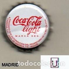 Coleccionismo de cervezas: chapa - refresco - ESPA&Ntilde;A - Coca Cola Light - Foto 1