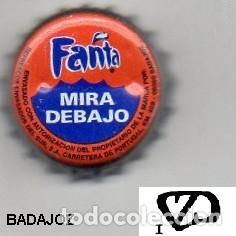 Coleccionismo de cervezas: chapa - refresco - ESPA&Ntilde;A - Fanta Naranja