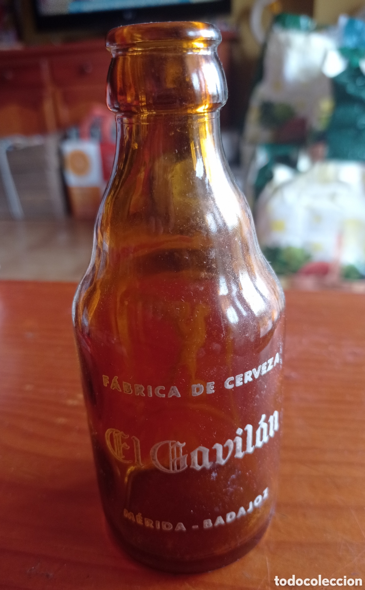 Coleccionismo de cervezas: BOTELLA CERVEZA EL GAVILAN - Foto 2