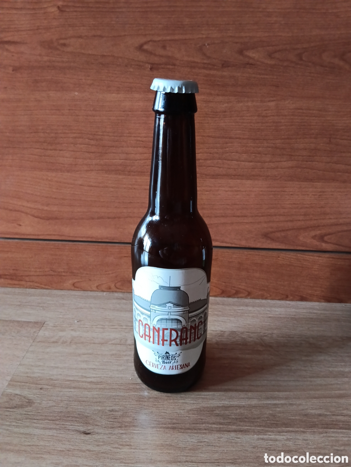 Coleccionismo de cervezas: BOTELLA DE CERVEZA VACIA CANFRANC