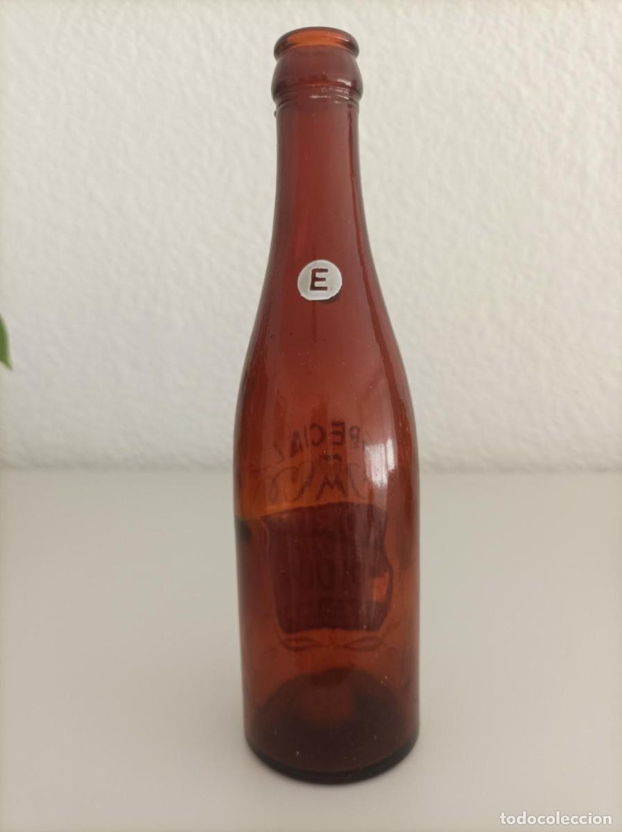 Coleccionismo de cervezas: Botella antigua de cervezas moritz - Foto 2