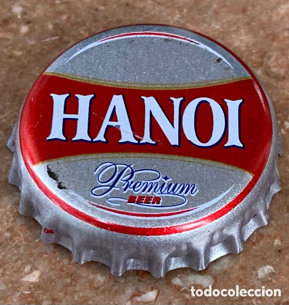 Coleccionismo de cervezas: BOTTLE CAP TAP&Oacute;N CORONA BIRRA BEER BIERE CAPSULE CHAPA CERVEZA HANOI.VIETNAM--LOTE N.4143--CARMANJO