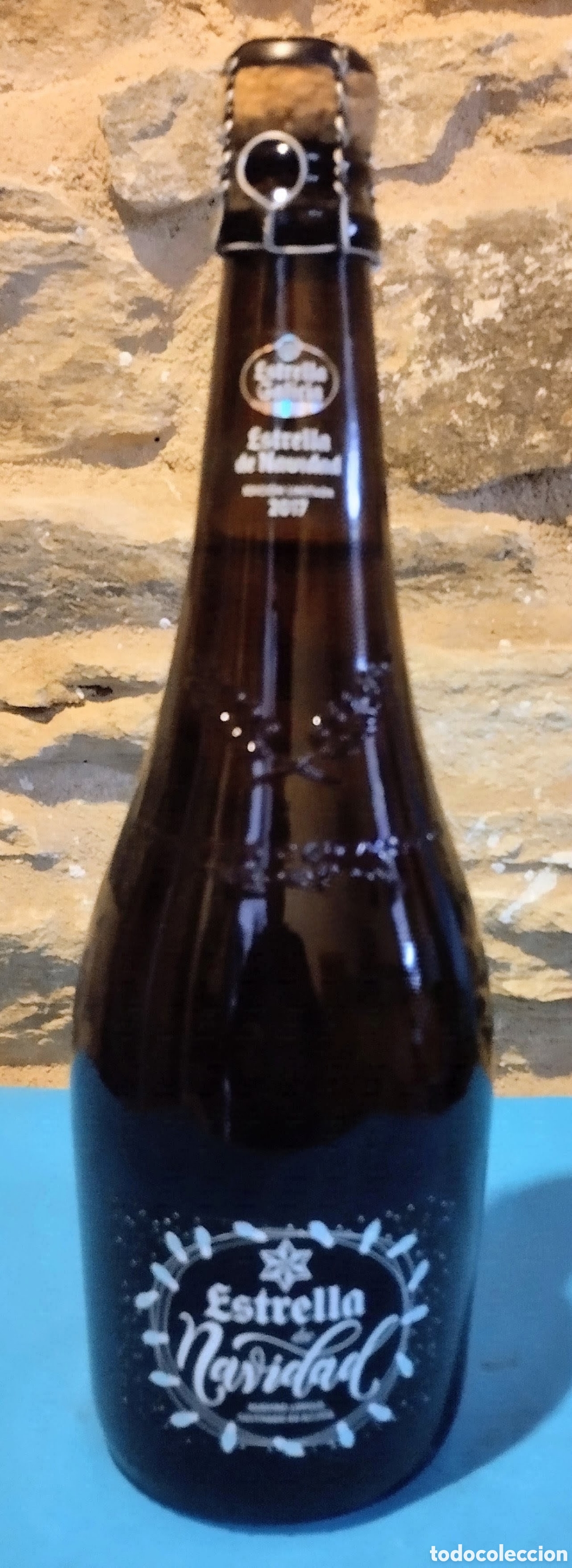 Collezionismo di birre: botella &rdquo;ESTRELLA DE NAVIDAD&rdquo; &rdquo;EDICI&Oacute;N LIMITADA DE NAVIDAD 2017&rdquo; de ESTRELLA GALICIA NUEVA SIN ABRIR