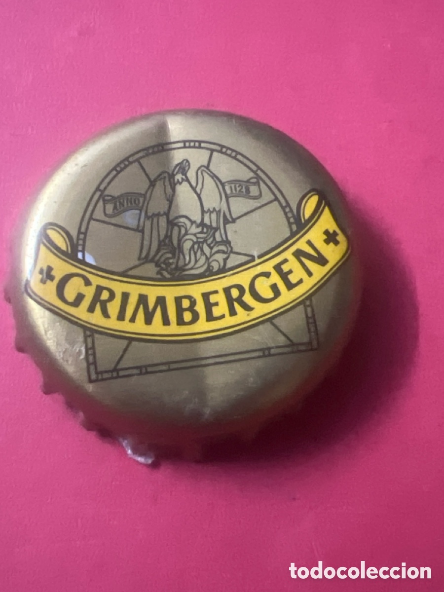 Coleccionismo de cervezas: T4/X138/C6. CHAPA CERVEZA - B&Eacute;LGICA - Grimbergen Anno 1128