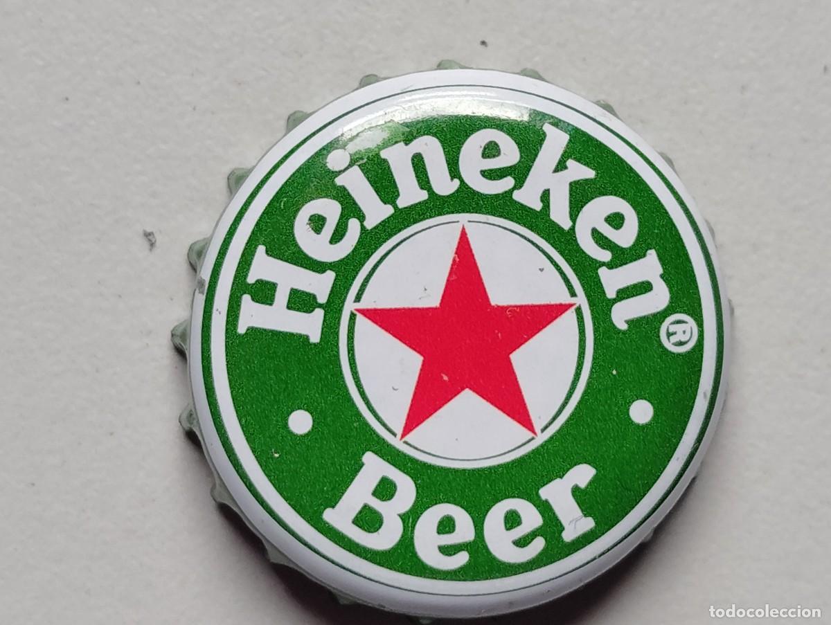 Coleccionismo de cervezas: TAPON CORONA CERVEZA HEINEKEN . USADO