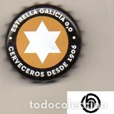 Coleccionismo de cervezas: chapa - cerveza - ESPA&Ntilde;A - Estrella Galicia 0,0