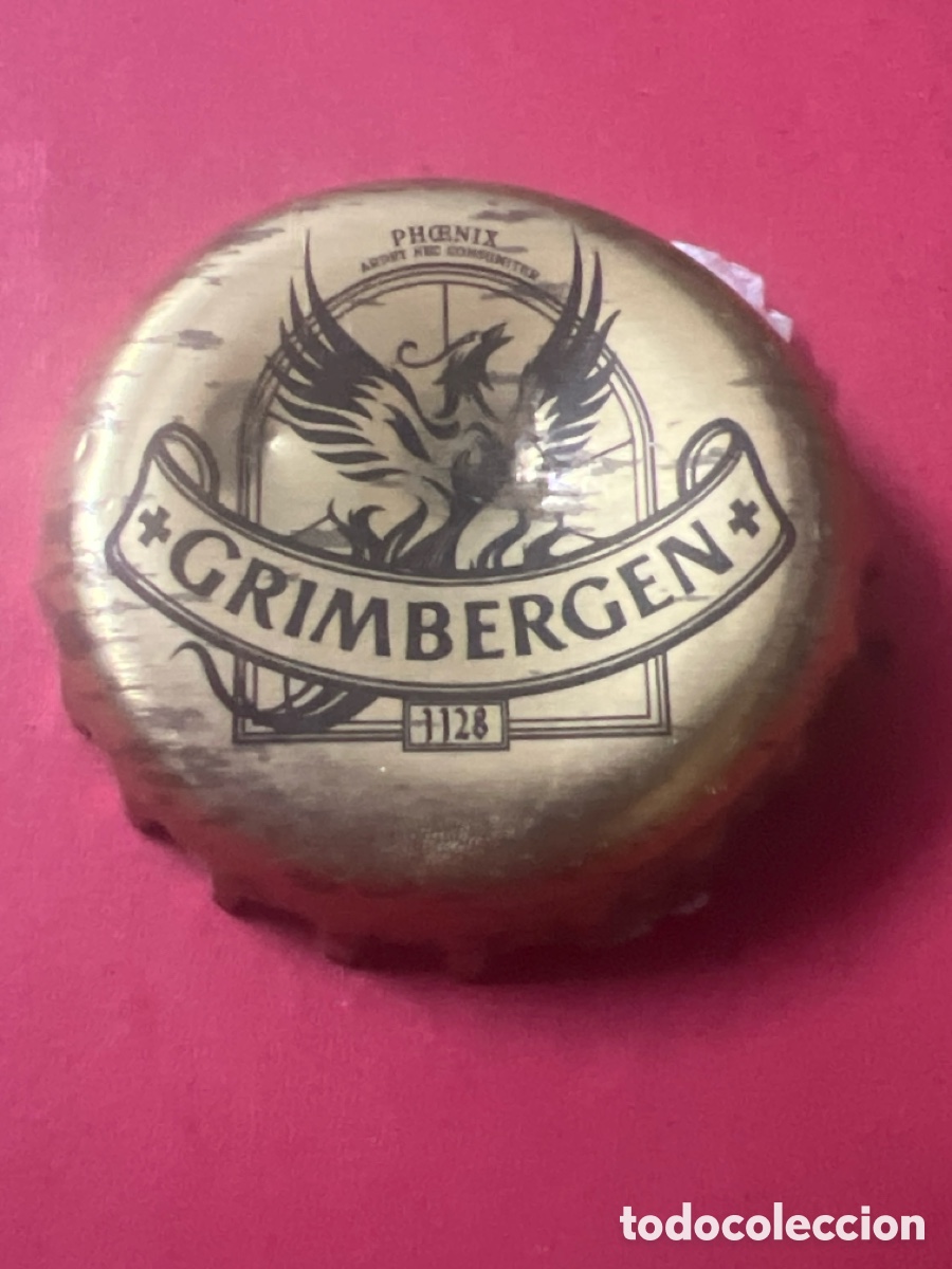 Coleccionismo de cervezas: T4/X133/K5. CHAPA CERVEZA. GRIMBERGE. 1128