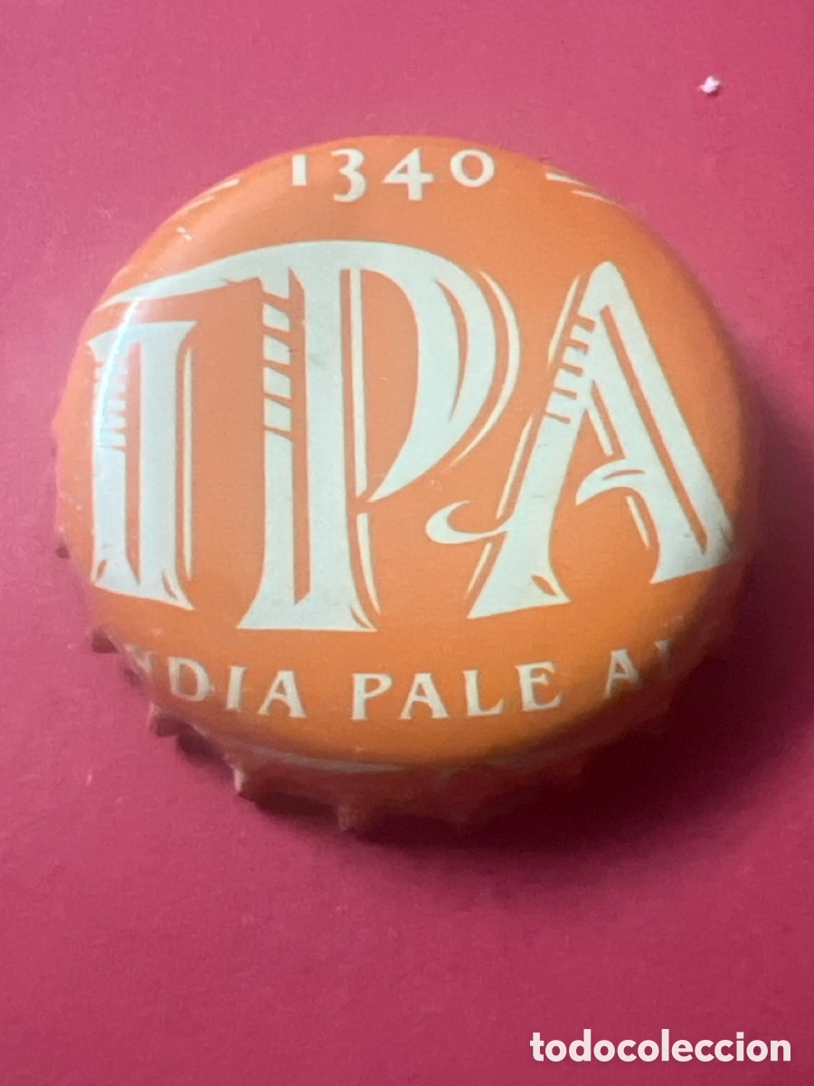 Coleccionismo de cervezas: T4/X133/O4. CHAPA CERVEZA - 1340 IPA India Pale Ale - B&Eacute;LGICA