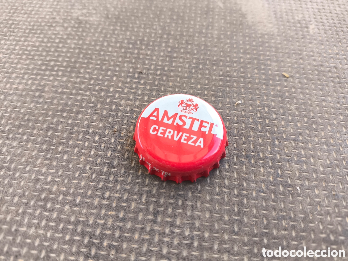 Coleccionismo de cervezas: Chapa Cerveza Amstel 9 (CP)