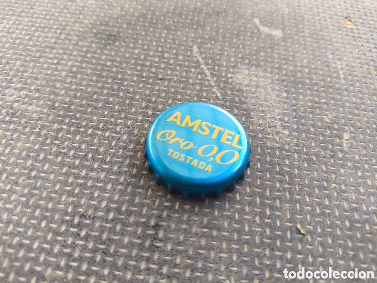 Coleccionismo de cervezas: Chapa Cerveza Amstel Oro 0,0 Tostada 2 (CP)