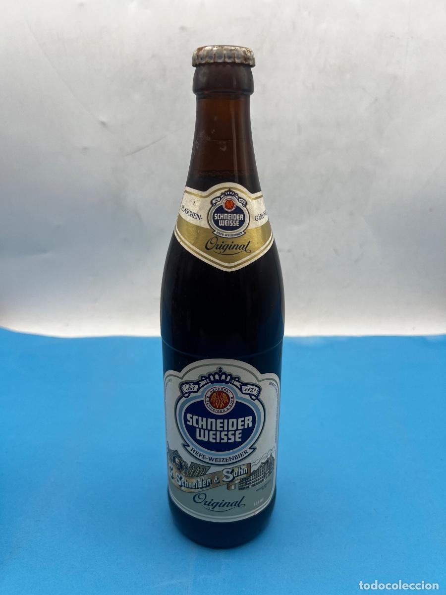 Coleccionismo de cervezas: BOTELLA. CERVEZA. SCHNEIDER WEISSE. 1872. HEFE-WEIZENBIER. ORIGINAL. 50 CL.