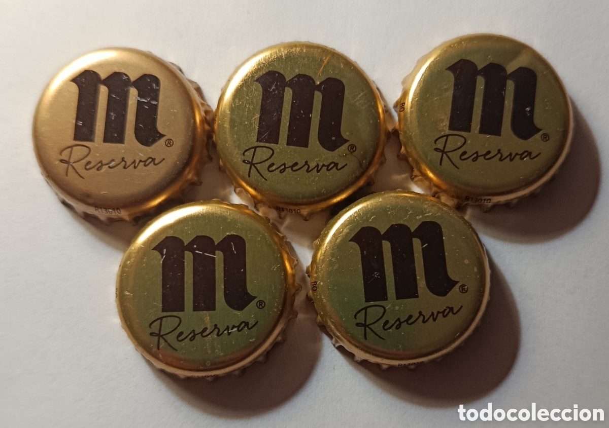 Coleccionismo de cervezas: LOTE CHAPAS MAHOU RESERVA - Foto 1