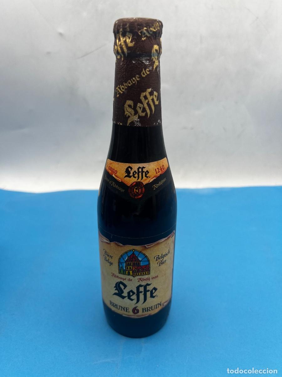 Coleccionismo de cervezas: BOTELLA. CERVEZA. LEFFE. BRUNE 6 BRUIN. 33 CL.
