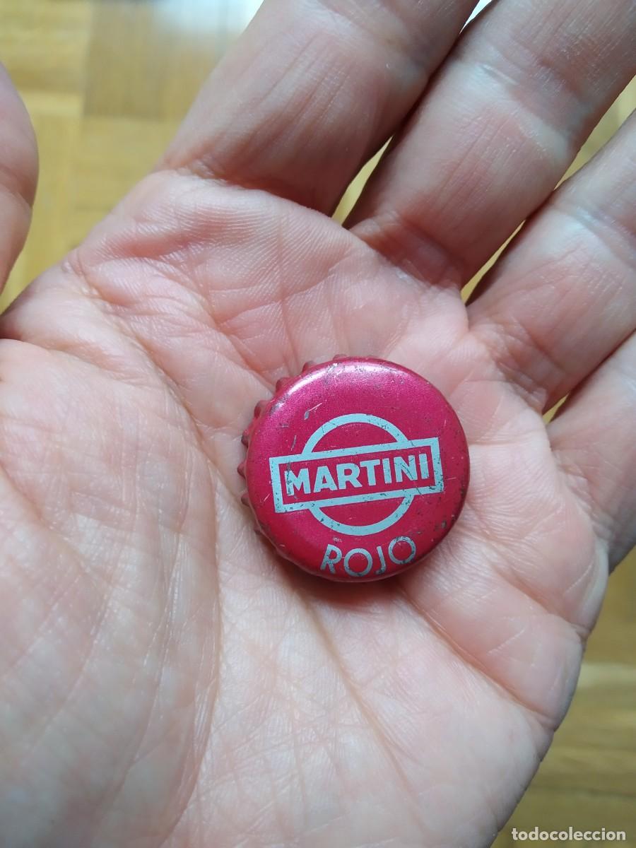 Collezionismo di birre: CHAPA TAPON CORONA MARTINI ROJO VER FOTOS
