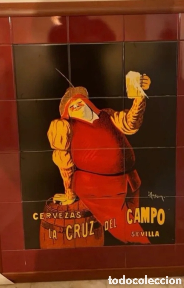 Colecionismo de cervejas: Enorme Cuadro publicidad cerveza