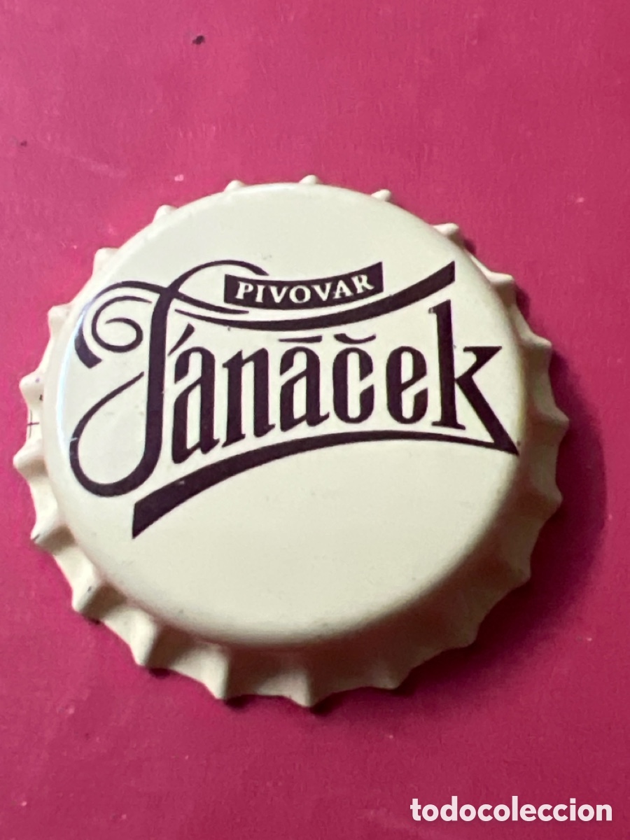 Colecionismo de cervejas: Q472. CHAPA CERVEZA - REP&Uacute;BLICA CHECA - Pivovar Jan&aacute;ček