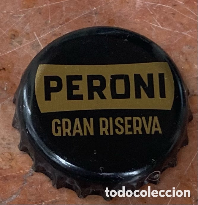 Coleccionismo de cervezas: BOTTLE CAP TAP&Oacute;N CORONA CHAPA CERVEZA CAPSULE BIERE BEER BIRRA PERONI.ITALIA--LOTE N.3373--CARMANJO