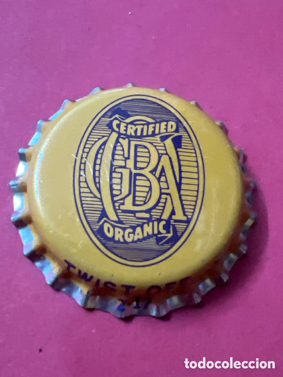 Coleccionismo de cervezas: Q475. CHAPA CERVEZA - ESTADOS UNIDOS - Certified Organic GBA