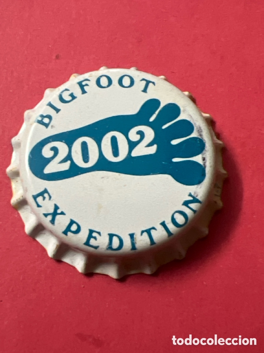 Coleccionismo de cervezas: Q478. CHAPA CERVEZA - ESTADOS UNIDOS - Bigfoot Expedition 2002