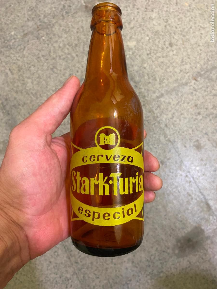 Coleccionismo de cervezas: botella de cerveza - stark-turia especial 33cl