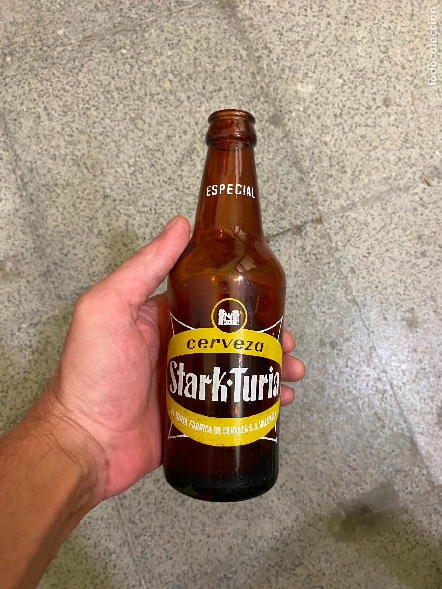 Coleccionismo de cervezas: botella de cerveza - stark-turia especial 33cl