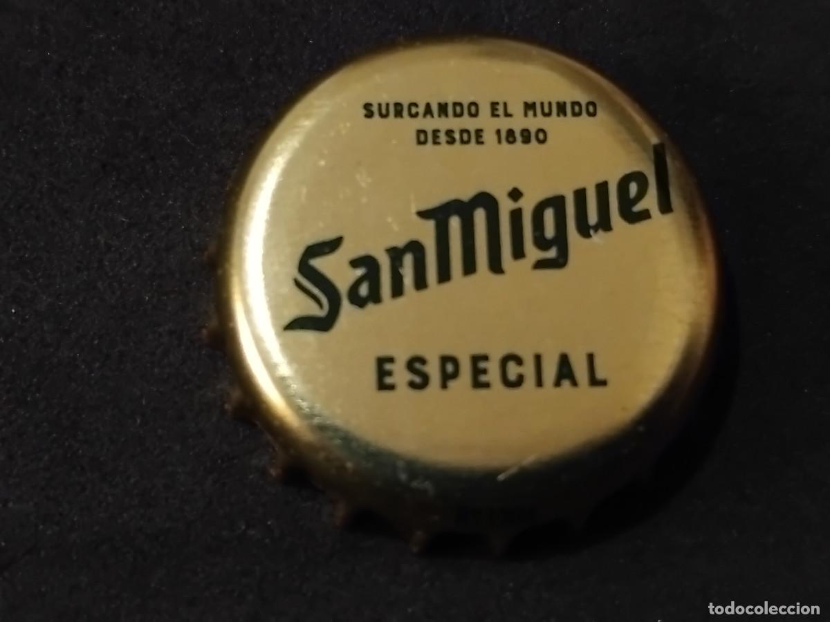 Coleccionismo de cervezas: CHAPA CERVEZA SAN MIGUEL ESPECIAL - R13304 - USADA EN MUY BUEN ESTADO - ESPA&Ntilde;A