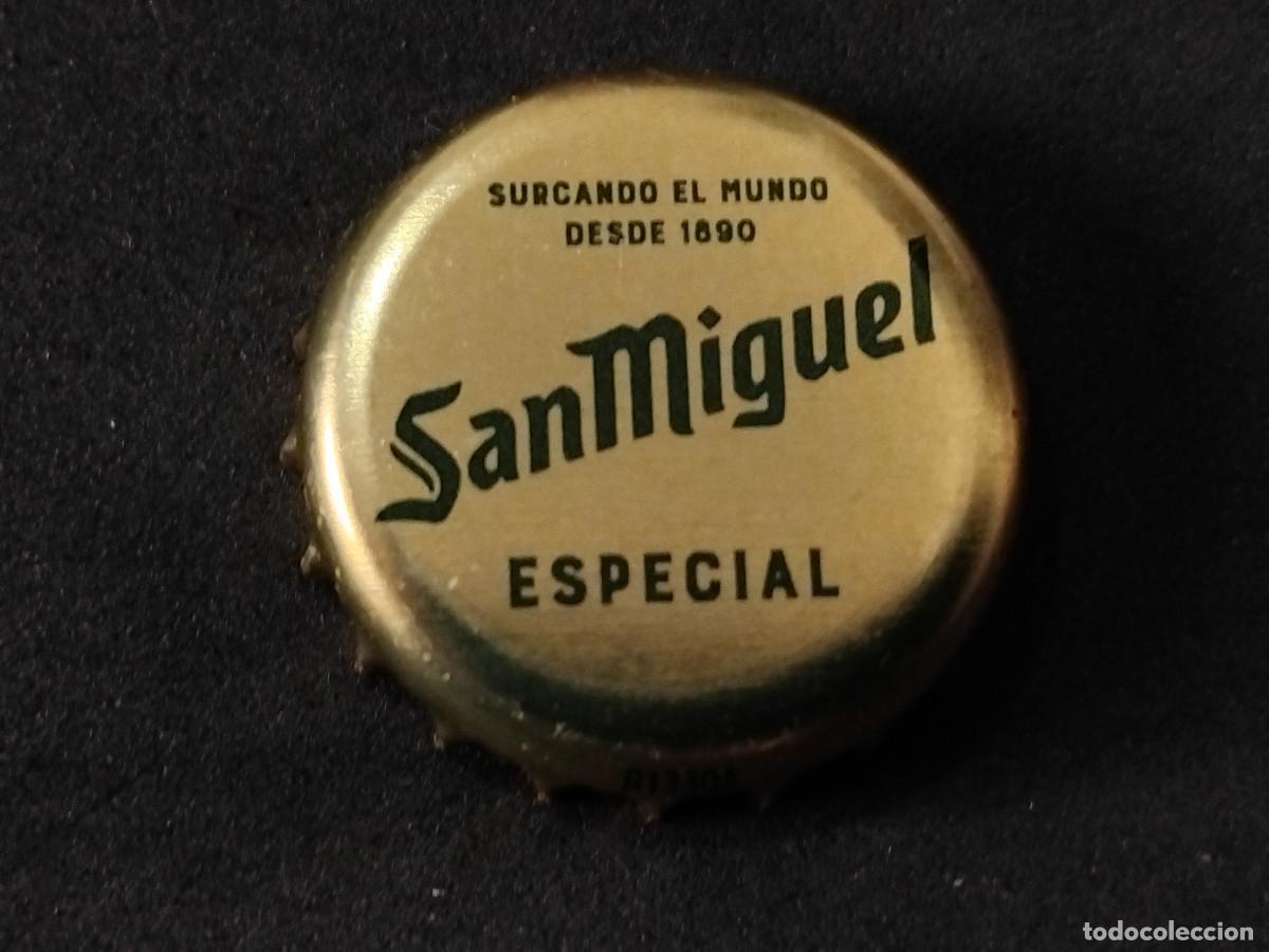 Coleccionismo de cervezas: CHAPA CERVEZA SAN MIGUEL ESPECIAL - R13304 - USADA EN MUY BUEN ESTADO - ESPA&Ntilde;A