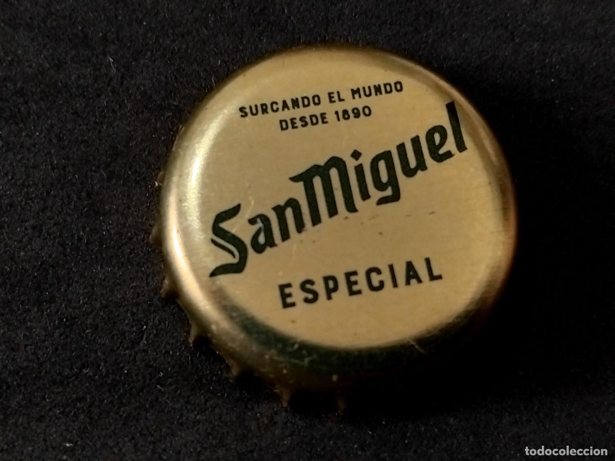 Coleccionismo de cervezas: CHAPA CERVEZA SAN MIGUEL ESPECIAL - R13304 - USADA EN MUY BUEN ESTADO - ESPA&Ntilde;A